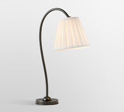Baylor Pleated Shade Task Table Lamp (20&quot;)