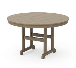 Pottery Barn x Polywood Round Outdoor Dining Table (48")