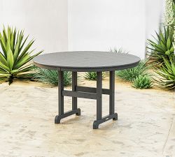 Pottery Barn x Polywood Round Outdoor Dining Table (48")