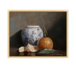 Pottery Still Life Canvas Wall Art