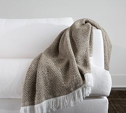 Sunbrella Outdoor Textured Throw