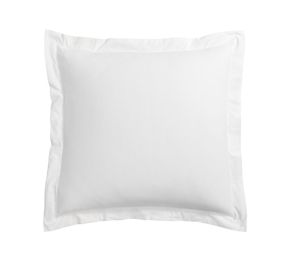 Everyday Percale Sham - White, Euro