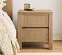 Marina Cane Mini Nightstand (22")