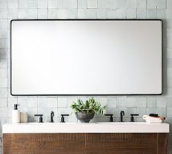 Vintage Double Wide Mirror