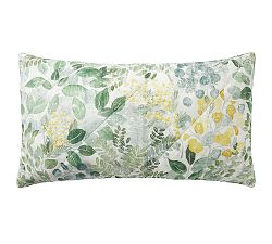 Open Box: Botanical Percale Comforter Sham, King, Set of 2 - Multi
