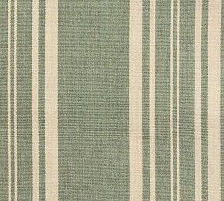 Open Box: Aubrey Entryway Bench Cushion - Performance Vintage Stripe Fern