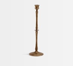 Open Box: Booker Candle Holder, Extra Large, 13"H - Antique Brass