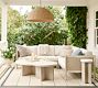 Marina Cane 3-Piece Outdoor Sectional (88")