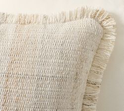 Driftwood Flange Outdoor Pillow