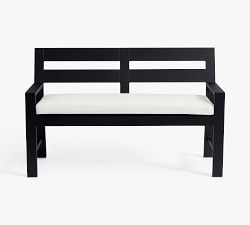 Malibu Metal Outdoor Porch Bench (54")