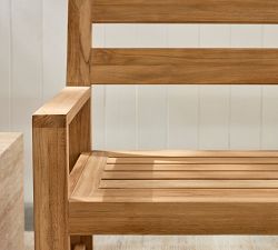 Malibu Teak Outdoor Porch Bench (54")