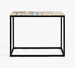Porto Tile Outdoor Console Table (40")