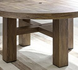 Rockport Round Outdoor Dining Table (67")