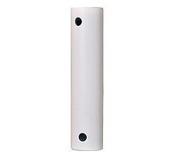 Open Box: Indoor Ceiling Fan Downrod, 12" - Matte White