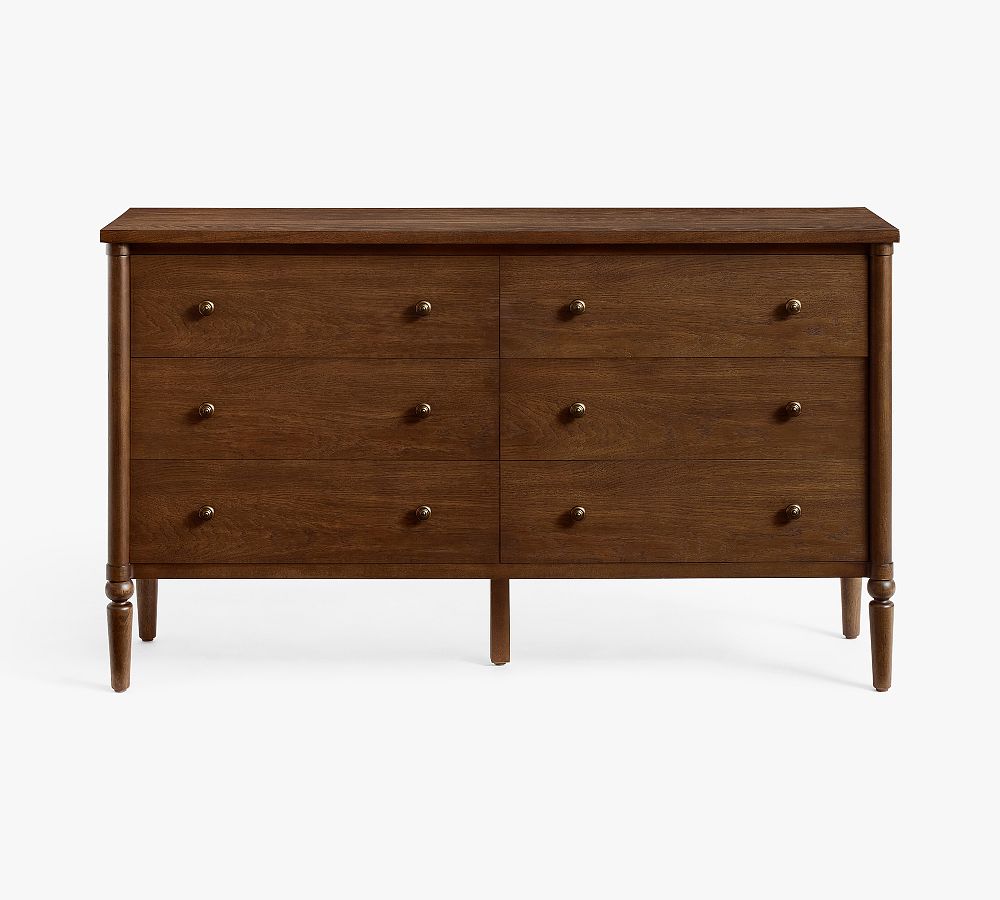 Chris Loves Julia Modern Traditional Dresser (62") - Light Roast
