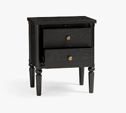 Chris Loves Julia Modern Traditional Mini Nightstand - Thumbnail 5