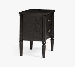 Chris Loves Julia Modern Traditional Mini Nightstand - Thumbnail 4
