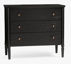 Chris Loves Julia Modern Traditional 3-Drawer Dresser (40")