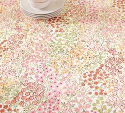Flowervine Cotton Table Throw
