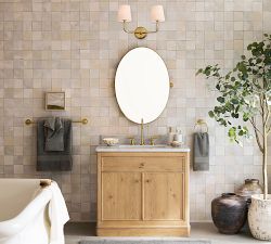 Sansome Metal Double Sconce (18")