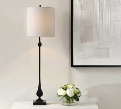 Noor Marble Buffet Lamp (38")