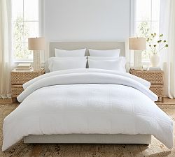 Cotton Damask Jacquard Duvet Cover