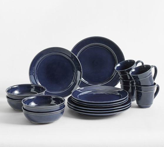 Cambria Handcrafted Stoneware Dinnerware Sets | Pottery Barn