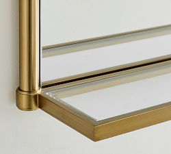 Everson Mirror With Shelf