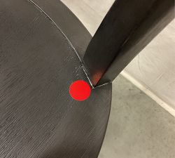 Open Box: Cline Swivel Counter Stool (24") - Charcoal