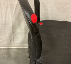 Open Box: Cline Swivel Counter Stool (24") - Charcoal