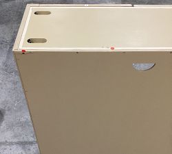 Open Box: Modern Farmhouse Modular Collection, Display Cabinet Hutch - Fog