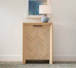 Blair Herringbone Entry Cabinet (26")