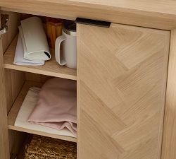 Blair Herringbone Entry Cabinet (26")