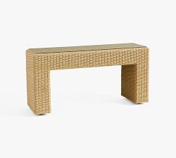 Kostas Wicker Outdoor Console Table (60")