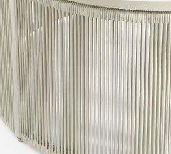 Lakewood Rope Round Outdoor Coffee Table (34")