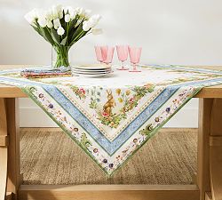 Botanical Bunny Table Throw