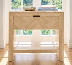 Blair Herringbone Nightstand (30")
