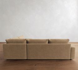 Sierra Leather 3-Piece Sectional (128")