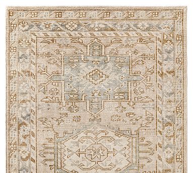 Bianca Hand-Knotted Wool Rug | Pottery Barn