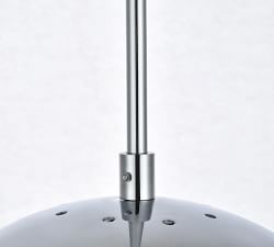 Dorland Glass Globe Pendant  (8"-14")