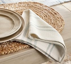 Jackson Stripe Cotton Napkins - Set of 4