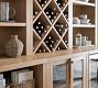 Modern Farmhouse 170" Grand Wine Storage with Display Cabinets