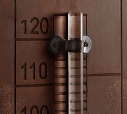 Outdoor Iron Wall Thermometer