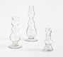 Recycled Bubble Glass Vases - Set of 3