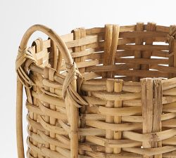 Artisan Rustic Handcrafted Tote Basket