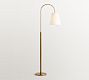 Chambers Metal Adjustable Arc Floor Lamp (62")