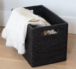 Tava Handwoven Rattan Legal File Box