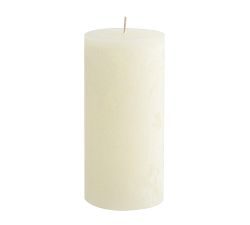 Scented Timber Pillar Candle - Paperwhite