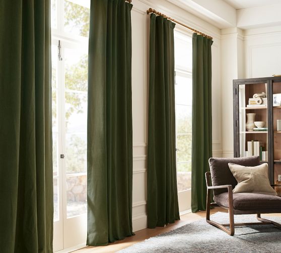 Premium Green Window Treatments for Your Home | Pottery Barn
