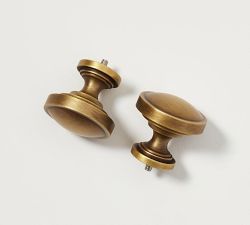 Somorset Turned Finial - Set of 2